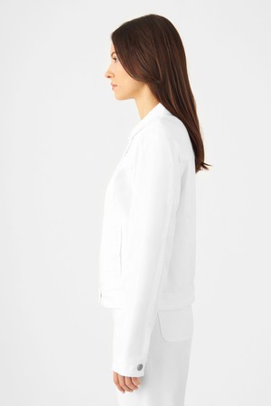 CALLISTO Jacket Soft Organic - Classic - White Denim from DAWN Denim