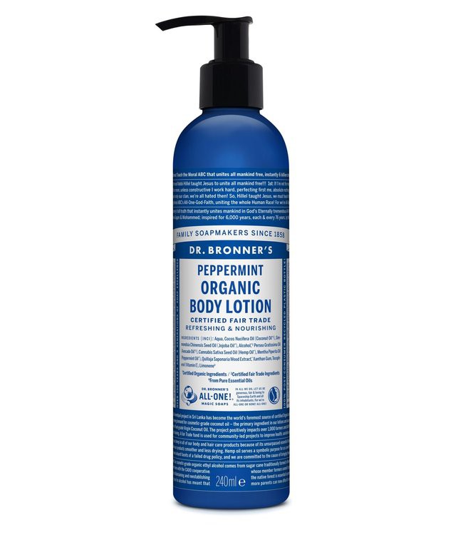 Dr. Bronners •• BIOLOGISCHE BODYLOTION |PEPERMUNT from De Groene Knoop