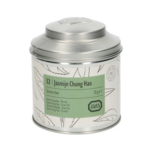 Jasmijn Chung Hao, biologisch, groene thee, blik, 70 gram from Dille & Kamille