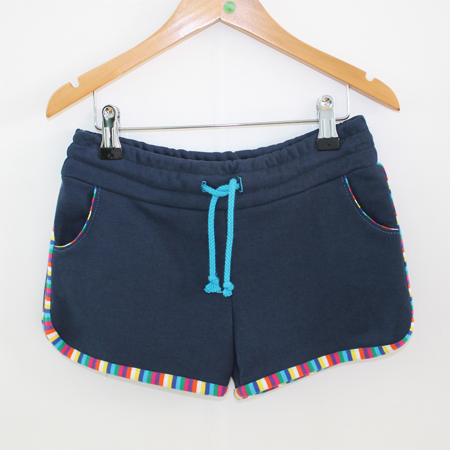 Hotpants streepje blauw from Dress en Les