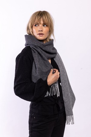 Amy Wool Scarf | Anthracite from Elements of Freedom