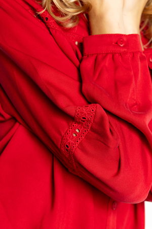 Lovely Blouse | Red from Elements of Freedom