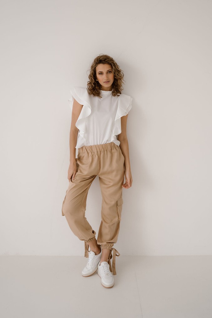 CARRIE PANTS - SAND from ELJO THE LABEL