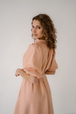 LOTTE DRESS - PEACH from ELJO THE LABEL