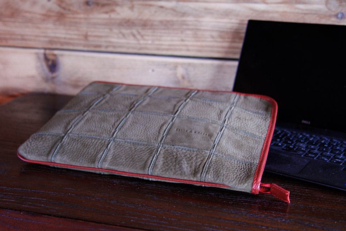 Leather Laptop Folio Case from Elvis & Kresse