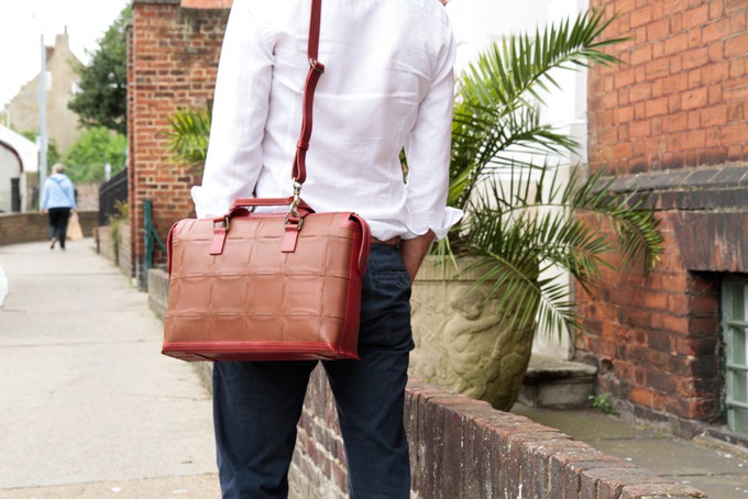 Leather Metropolitan Bag from Elvis & Kresse