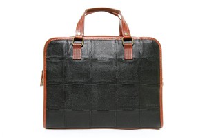 Leather Compact Briefcase from Elvis & Kresse