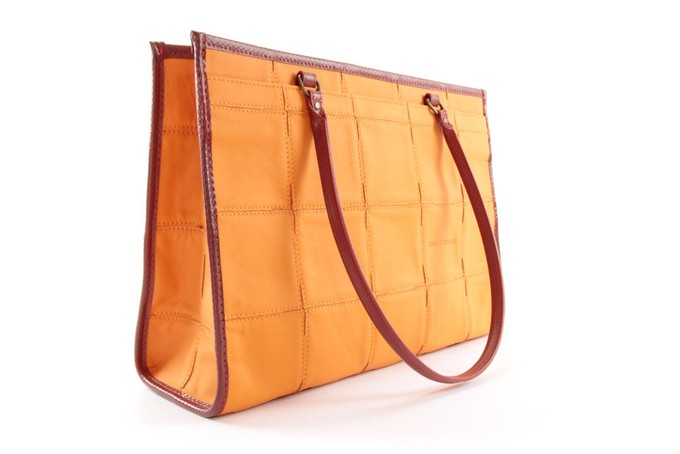 Whitstable Leather Tote Bag from Elvis & Kresse