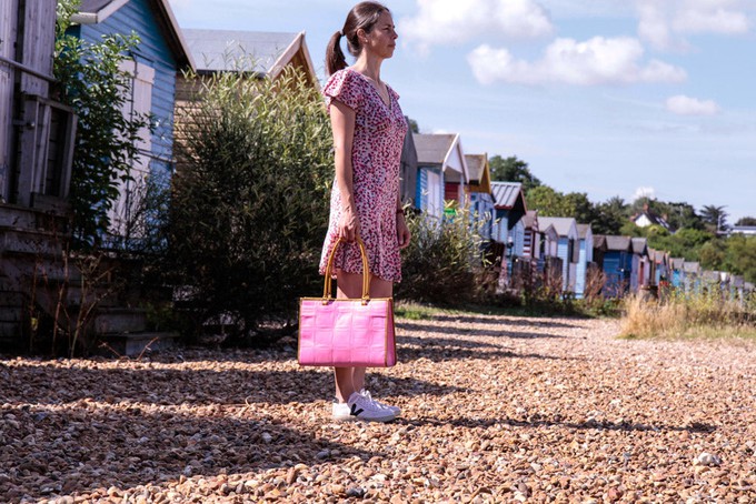 Whitstable Leather Tote Bag from Elvis & Kresse