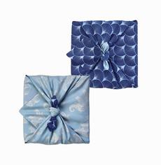 Small Furoshiki (35 x 35cm) - Double Sided via FabRap