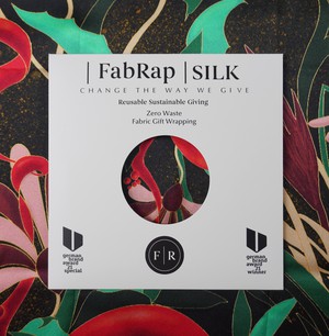 Furoshiki - Jewel Bloom - Silk - FabRap from FabRap