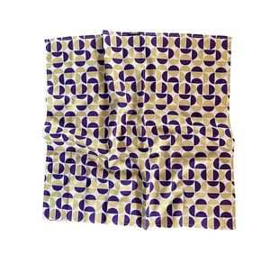 Furoshiki Gift Wrap - 9 Piece Gold Moons & Plum Diamonds Bundle Fabric Gift Wrap from FabRap