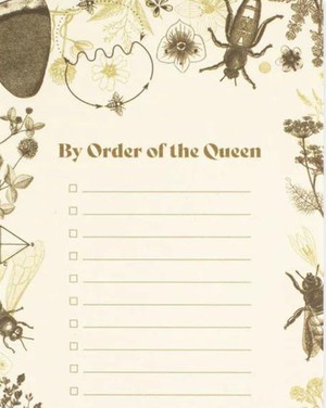 Takenlijst Honingbij - By Order Of The Queen from Fairy Positron