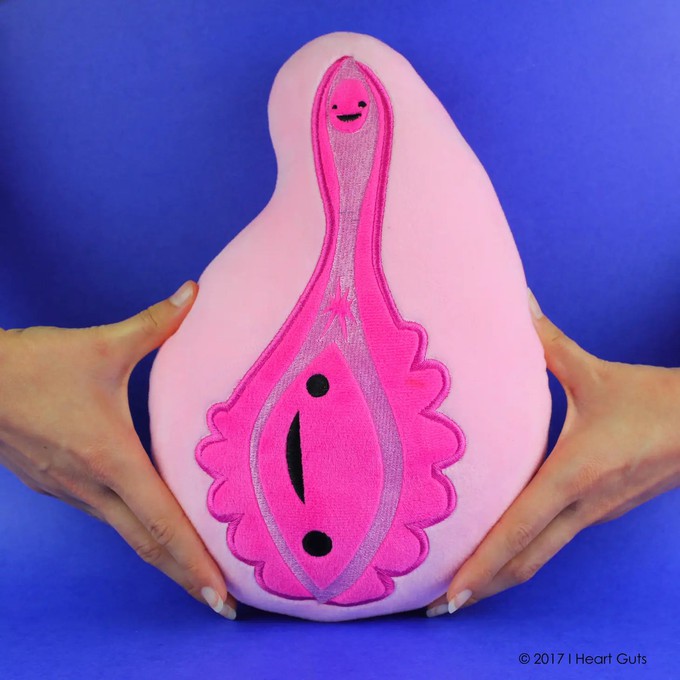 Etui vulva “yay for the va-jay-jay” from Fairy Positron