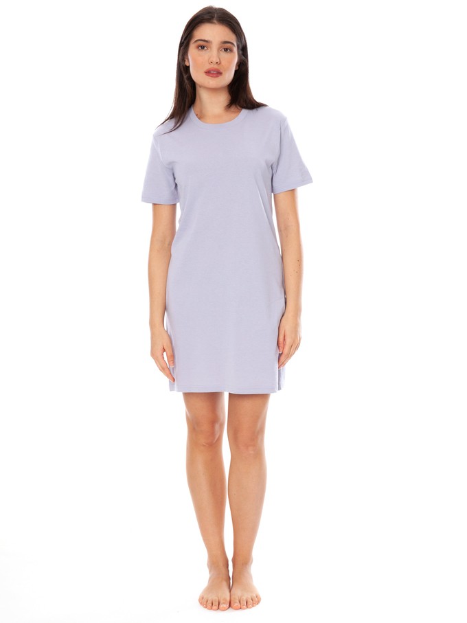 FellHerz T-Shirt Dress lilac from FellHerz T-Shirts - bio, fair & vegan