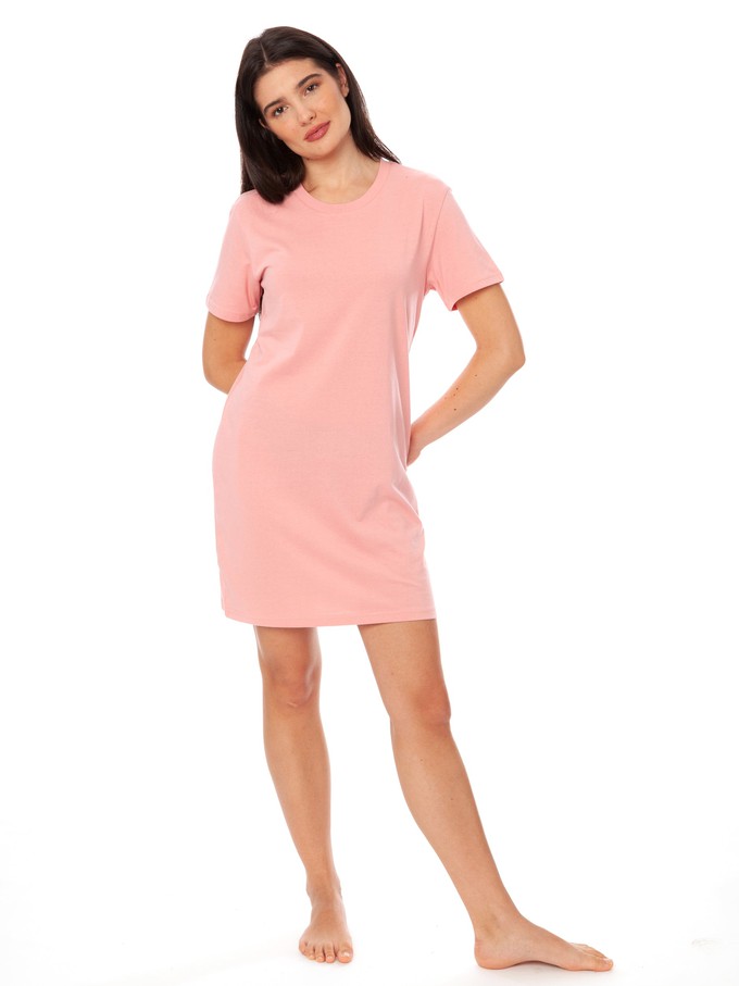 FellHerz T-Shirt Dress pink from FellHerz T-Shirts - bio, fair & vegan