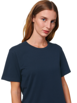 FellHerz T-Shirt Kleid navy from FellHerz T-Shirts - bio, fair & vegan