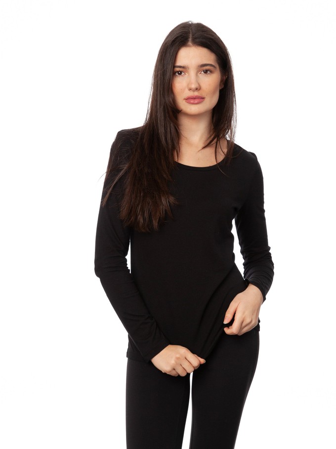 Long sleeve black from FellHerz T-Shirts - bio, fair & vegan