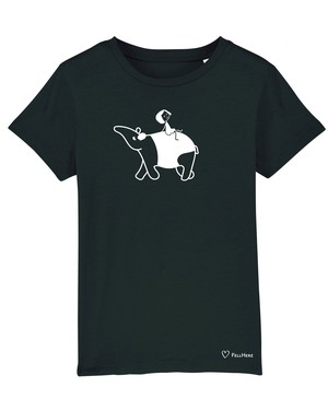 Tapir Kids T-Shirt grey from FellHerz T-Shirts - bio, fair & vegan