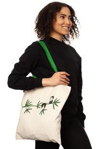 Sloth tote bag via FellHerz T-Shirts - bio, fair & vegan