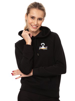 Ommm Hoodie black from FellHerz T-Shirts - bio, fair & vegan