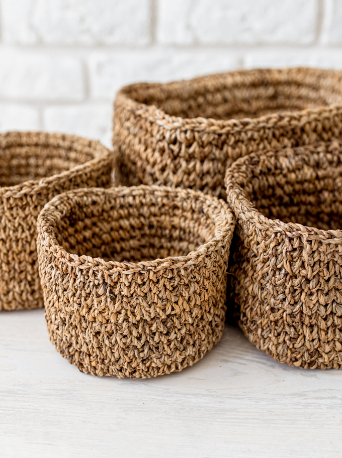 nature storage basket sets from Fifth Origins