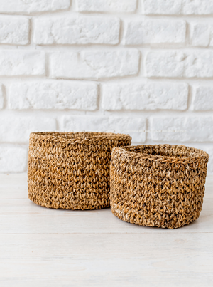 nature storage basket sets from Fifth Origins