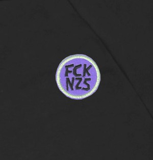 Hoodie FCK NZS black from Frija Omina