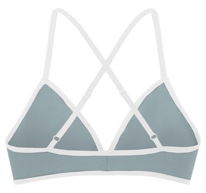 Set: Bio bra + hipster panties, grey from Frija Omina