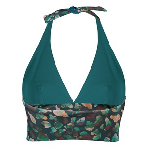 Recycling bikini top Fjordella Juvel + smaragd (green) from Frija Omina