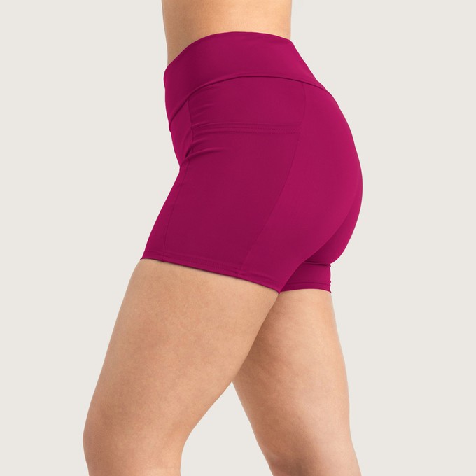 Recycling Running Shorts vino (red) from Frija Omina