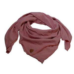 Musselin-Cloth/ Mull-Bandanna Skarna dark antique pink from Frija Omina