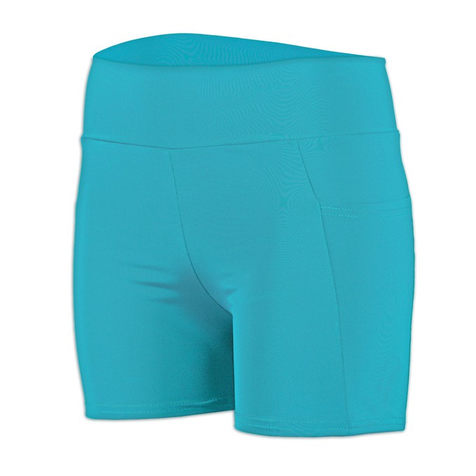 Recycling Running Shorts teal (blue) from Frija Omina