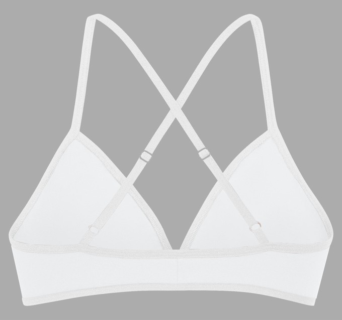 Bio bra, white from Frija Omina