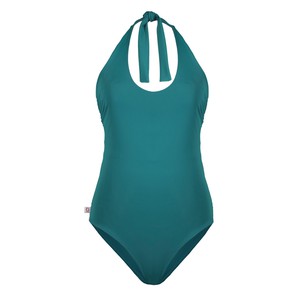 Recycling swimsuit Laik II smaragd + botanico (green) from Frija Omina