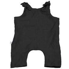 Baby romper from hemp black via Frija Omina