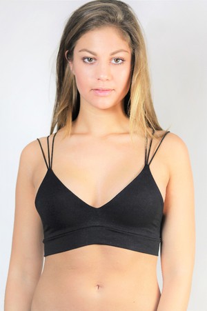 Bio bralette Sona black from Frija Omina