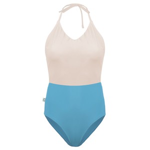 Recycling swimsuit Swea cream + sailorblue from Frija Omina