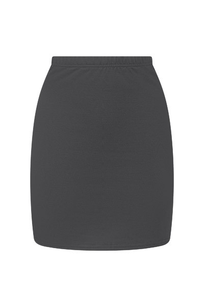 Organic skirt Snoba , dark gray from Frija Omina