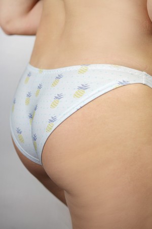 Organic briefs Ananas (grey) from Frija Omina