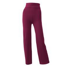 Yoga pants Relaxed Fit berry (red) via Frija Omina