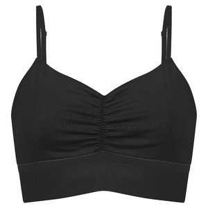 Organic bustier Yoga black from Frija Omina