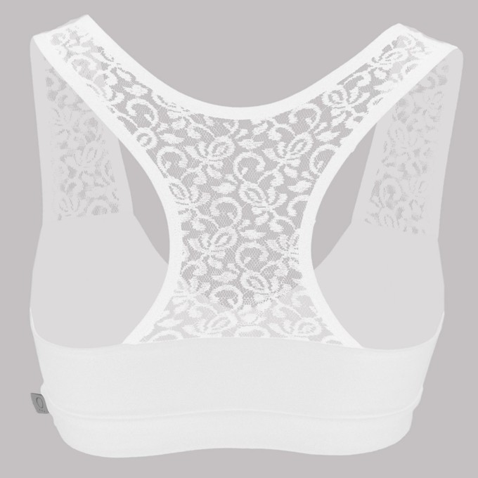 Organic bustier Jondel-Top white from Frija Omina