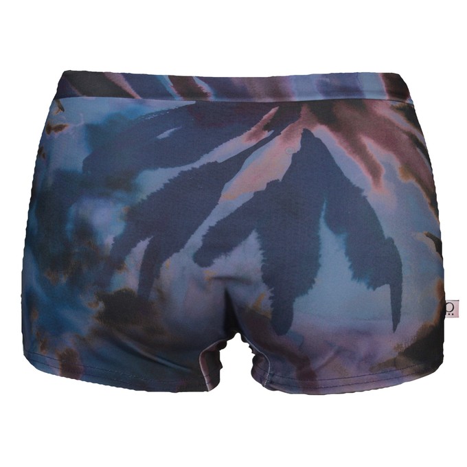 Recycling bikini shorts Isi Palm + blue from Frija Omina