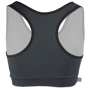 Organic sports top Athla anthracite (grey) from Frija Omina