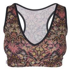 Organic sports top Athla Mandala (black) via Frija Omina