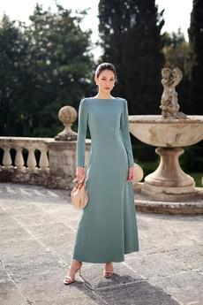 Justine Long-Sleeve Dress via GAÂLA