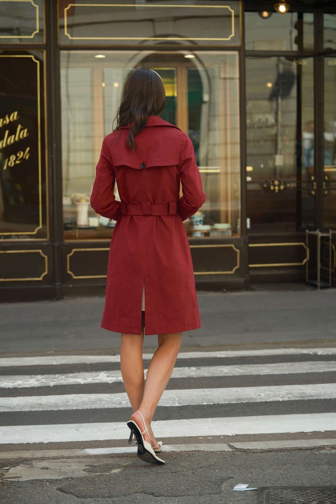 Benedicte Cotton Trench Coat from GAÂLA