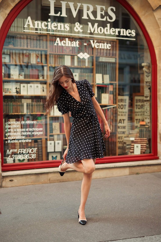 Belle Polka-Dot Dress from GAÂLA