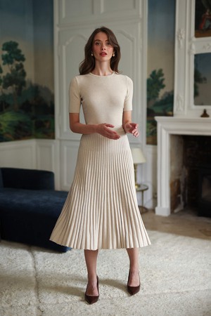 Hazel Pleated Skirt from GAÂLA